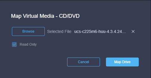 vKVM Virtual Media 