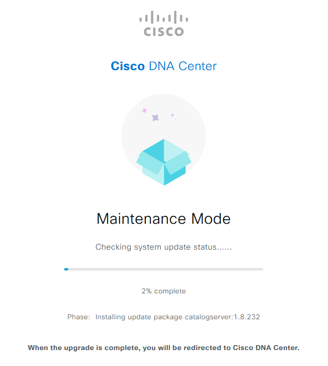 System upgrade